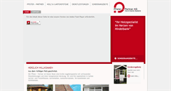 Desktop Screenshot of pfisterundpartner.ch